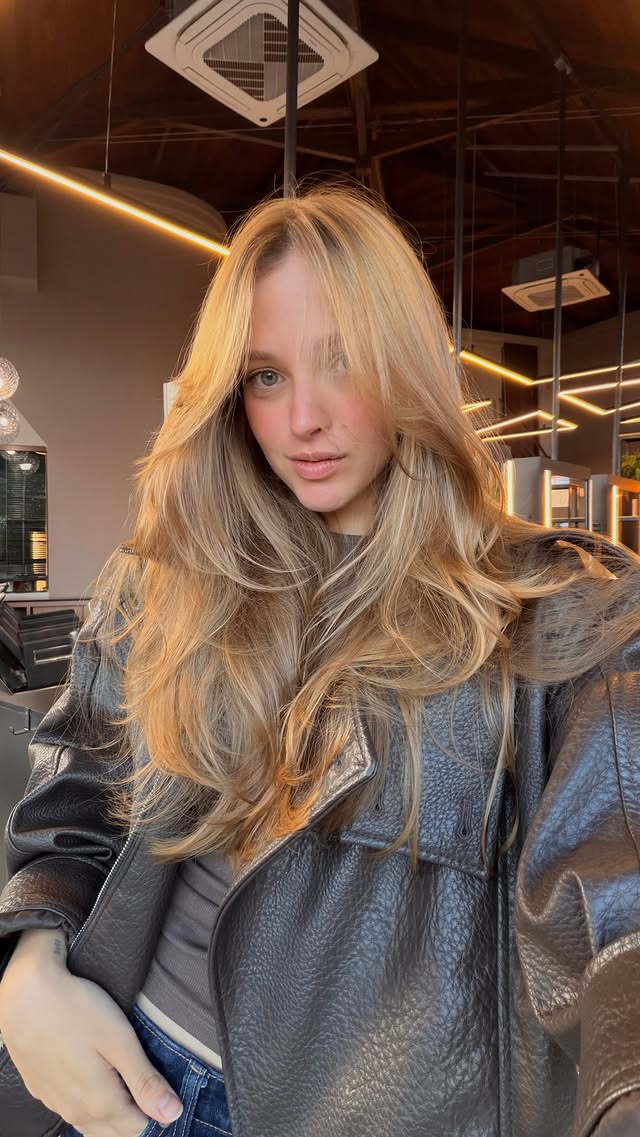 Cabelo em camadas